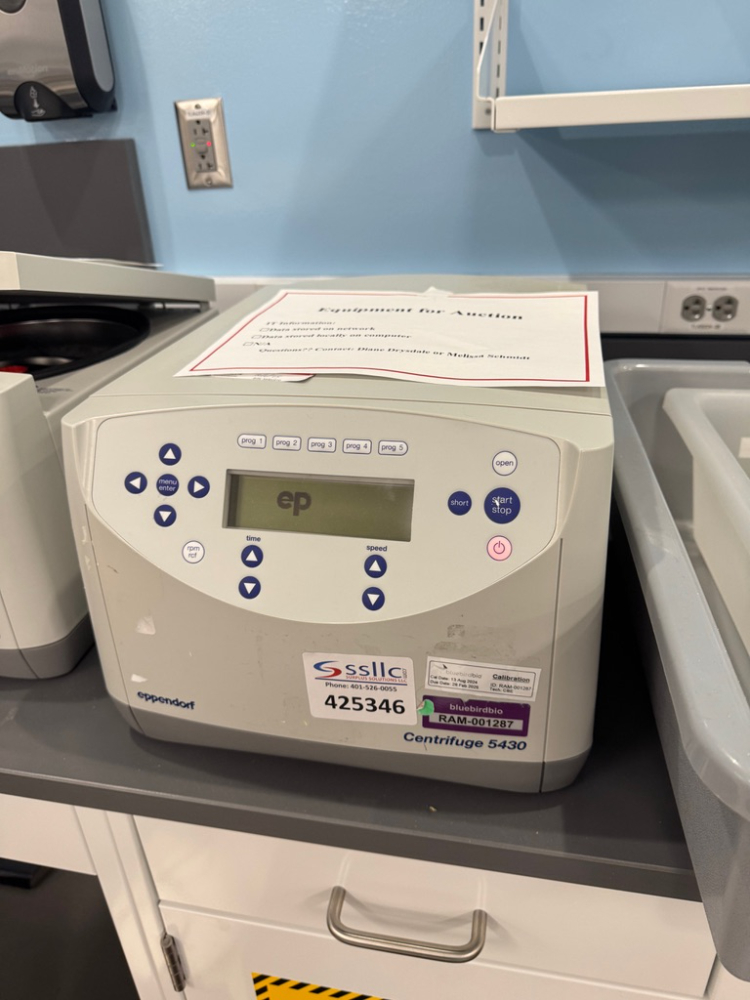 Image of Eppendorf 5430 Centrifuge